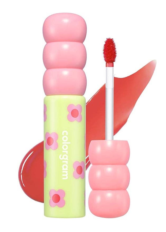 Colorgram | Fruity Glass Tint Lip Gloss: 02 “Dewy Grapefruit”