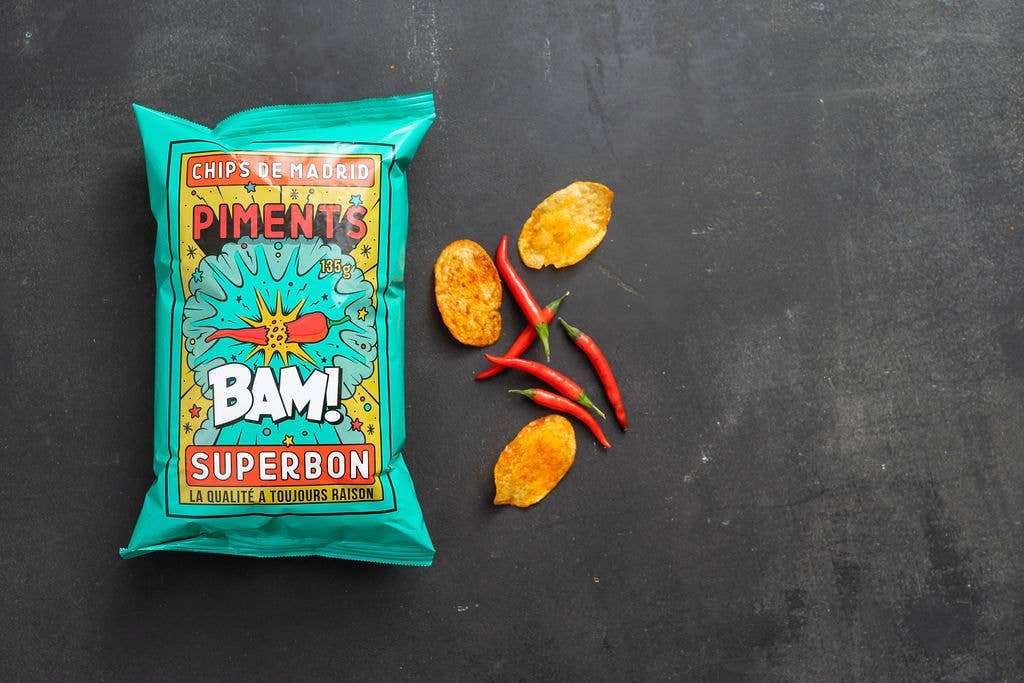 Superbon | Chips de Madrid (US) Pimento (BBQ) Chips 135g