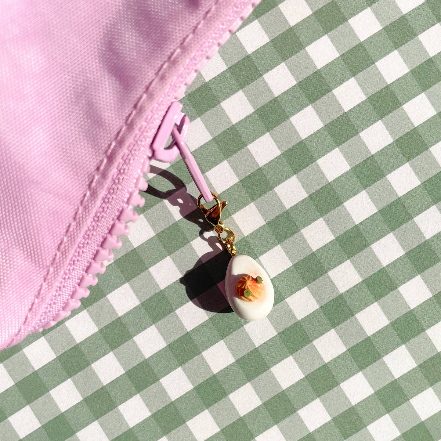 Bold Blossom Shop - Deviled Egg Bag Charm