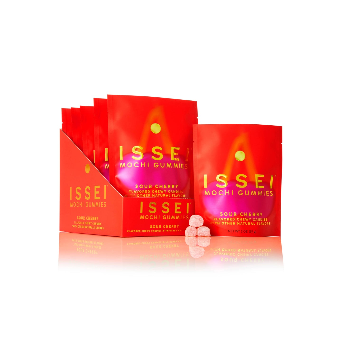 Issei Mochi Gummies | Sour Cherry  (2oz)