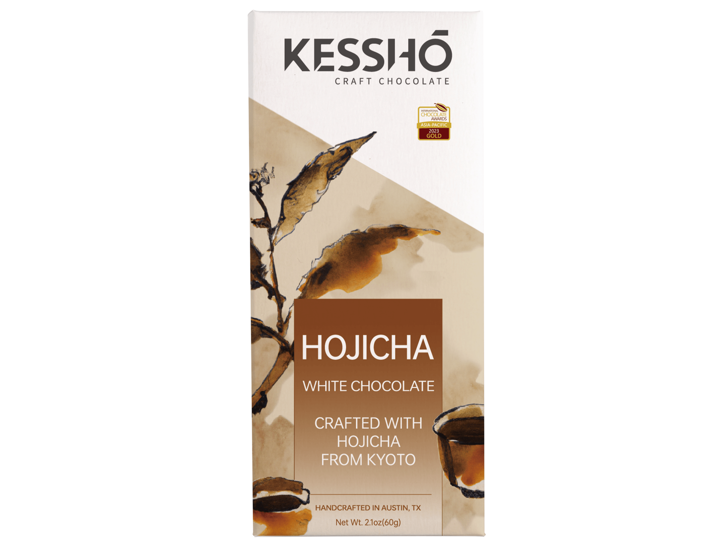 KESSHŌ | HOJICHA White Chocolate