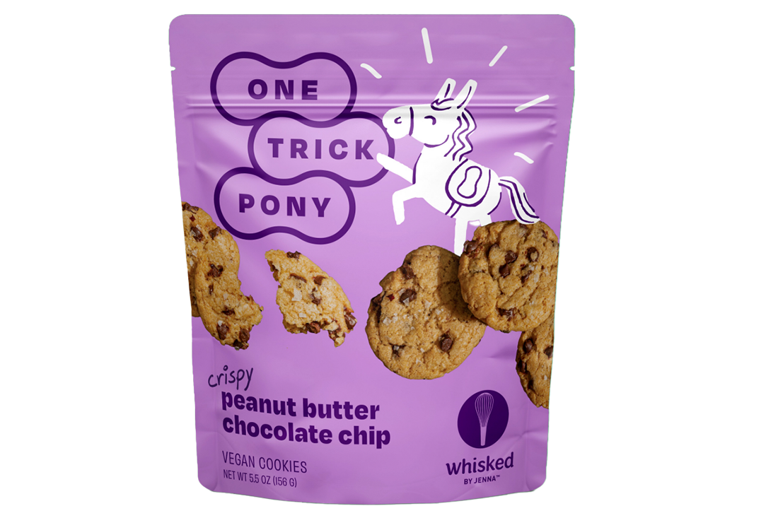 One Trick Pony | Crispy Peanut Butter Chocolate Chip Cookies