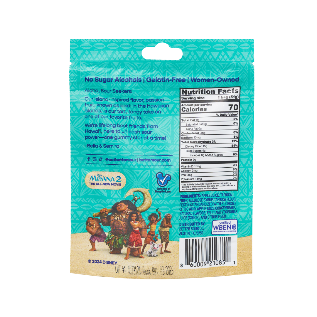 Better Sour | Passion Fruit Gummy Stars