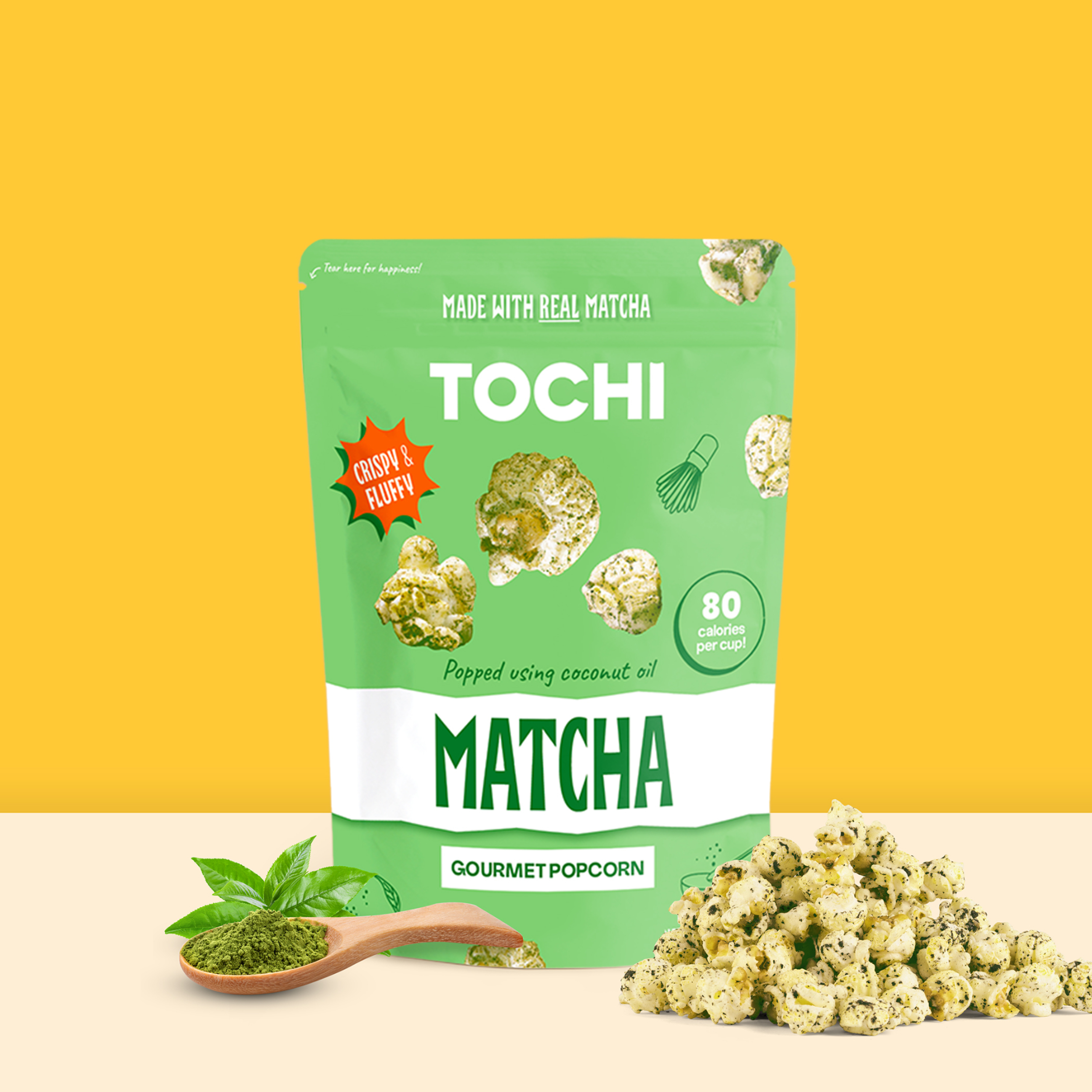 Tochi Tochi | Matcha Popcorn – Goodies | Snack Shop