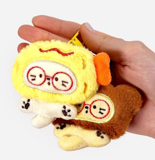 Snack Cat Blind Box Plush Keychain