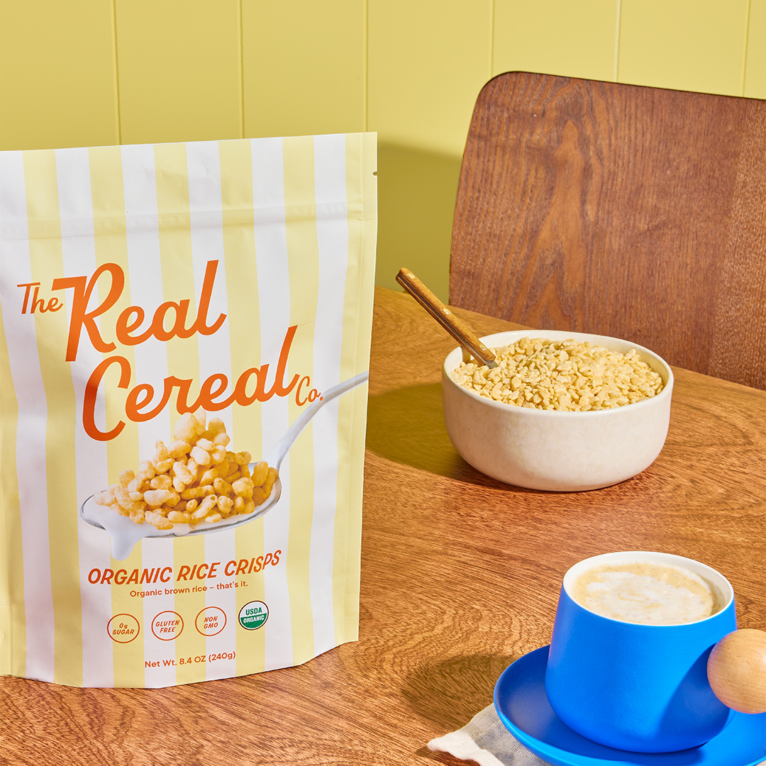 The Real Cereal Company | Organic Rice Crisps