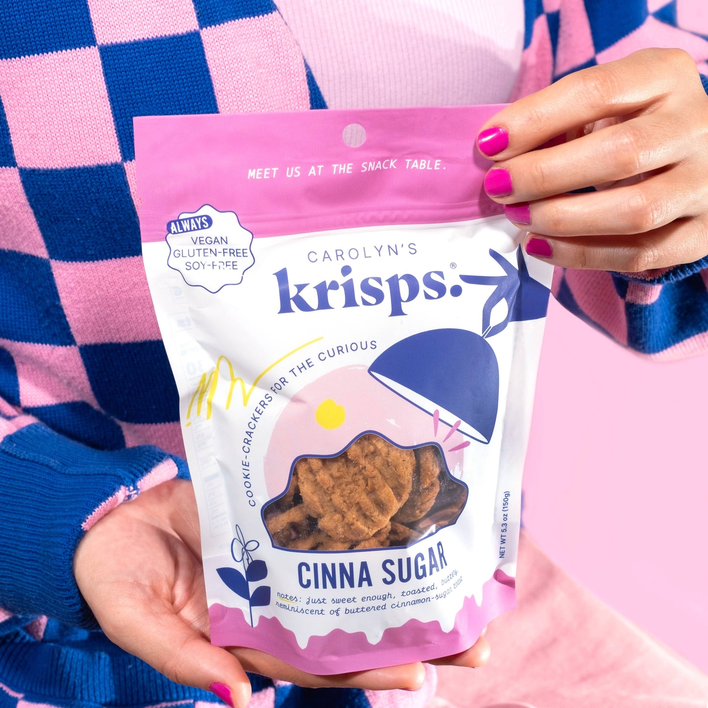 Carolyn's Krisps | Cinnamon Cookie Krisps - Gluten-free, vegan