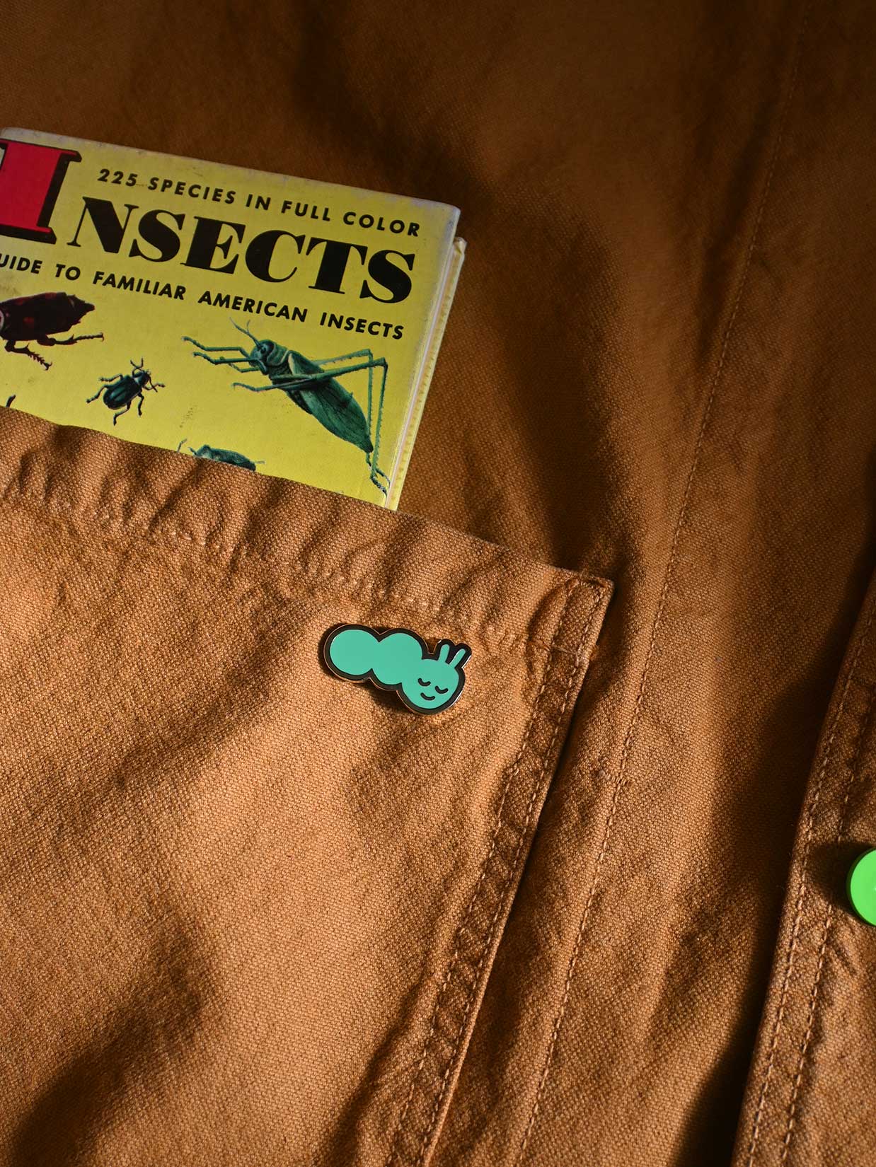 Natali Koromoto | "Caterpillar" Enamel pin