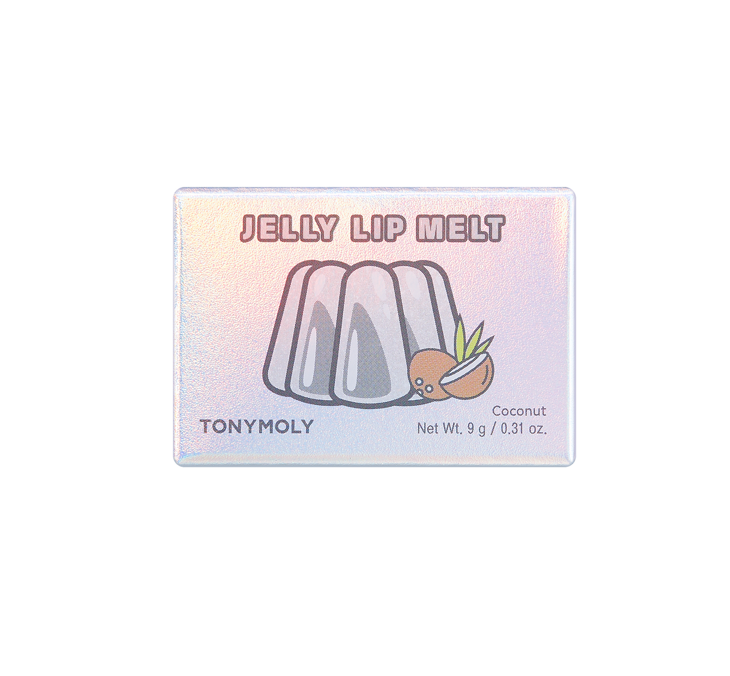 Tony Moly | Jelly Lip Melt - Coconut - Limited Edition Pride sparkle