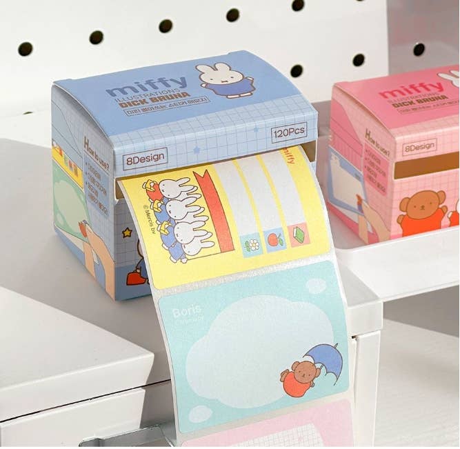 Miffy Pull-Out Sticky Memo Notes – 120 Sheets