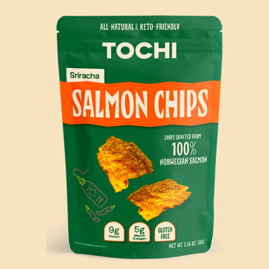 Tochi Snacks | Salmon Chips Sriracha