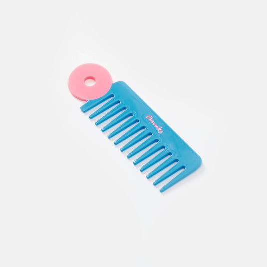 CHUNKS | Wide Tooth Comb in Blue + Pink