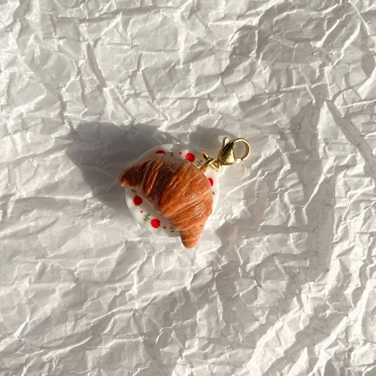 Bold Blossom Shop | Croissant Bag Charm