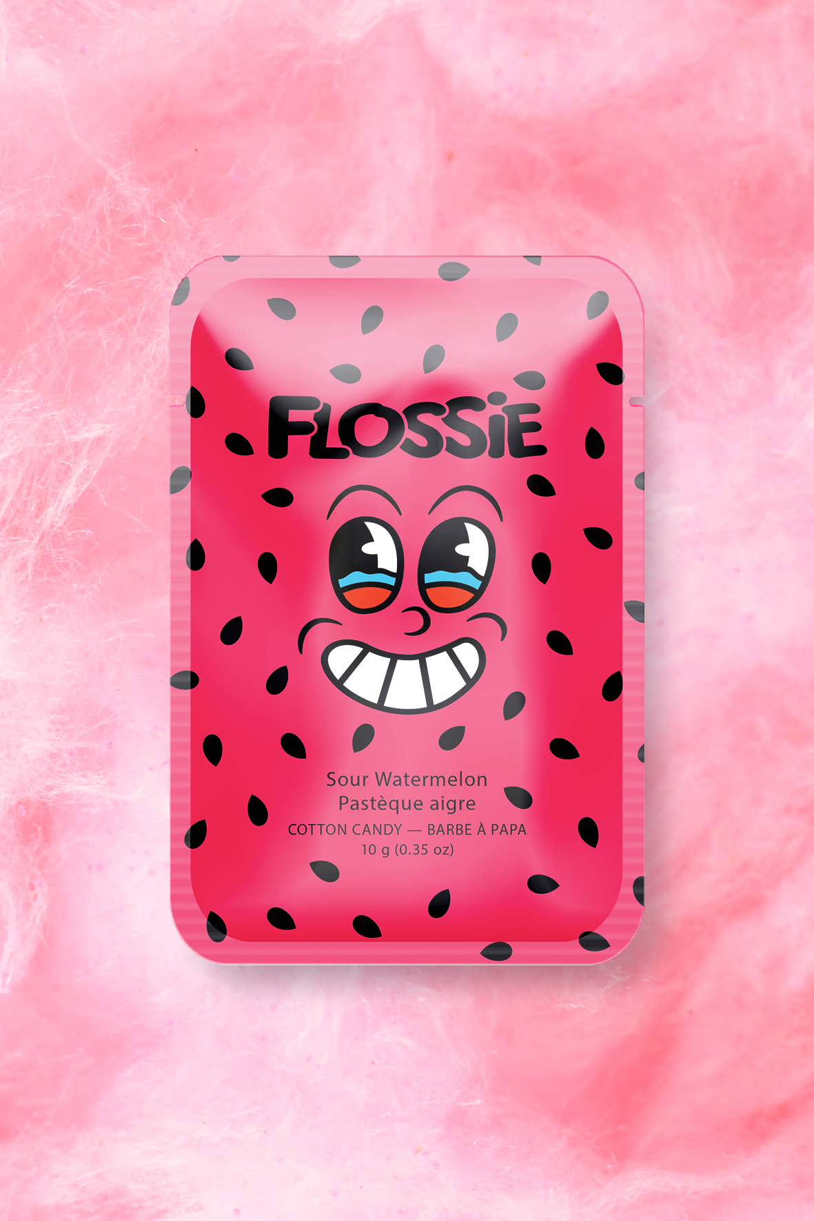 Flossie | Sour Watermelon Cotton Candy