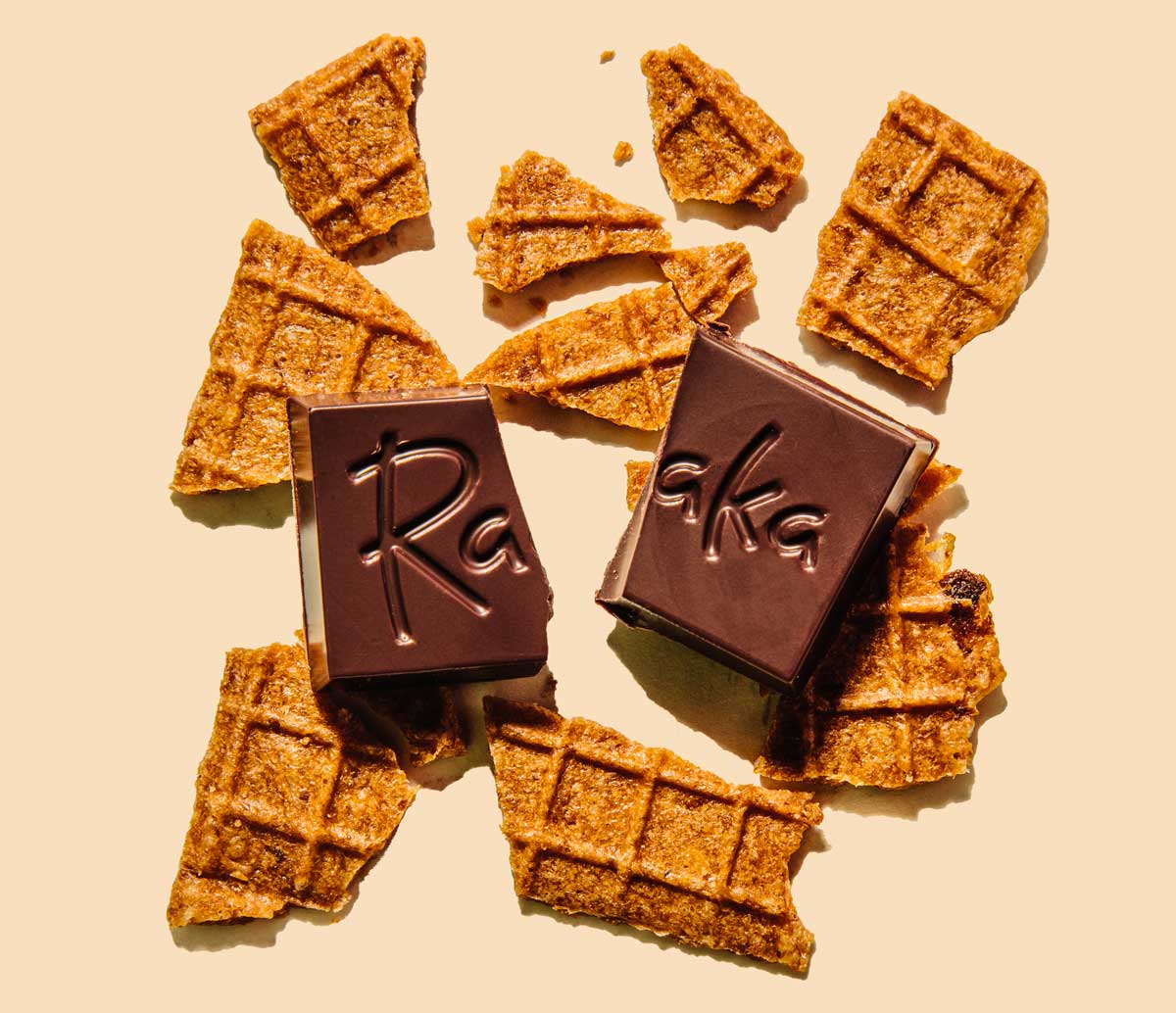 Raaka | 61% Waffle Crunch Mini Chocolate