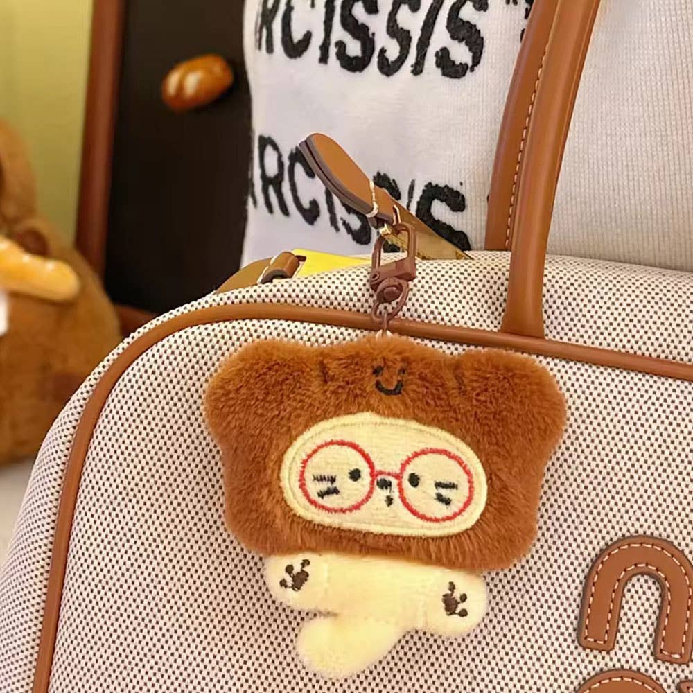 Snack Cat Blind Box Plush Keychain