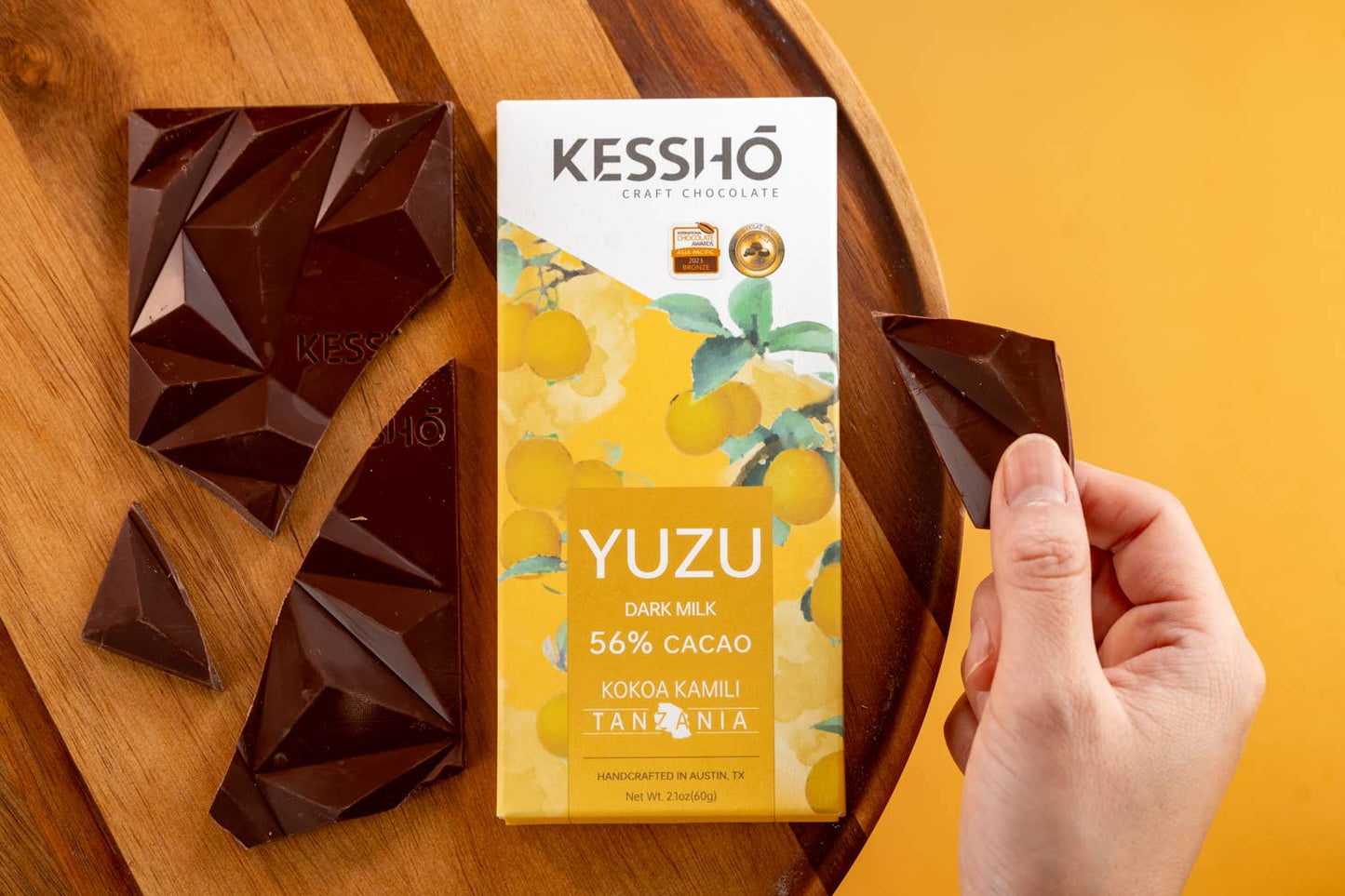 KESSHŌ | YUZU Dark Milk Chocolate