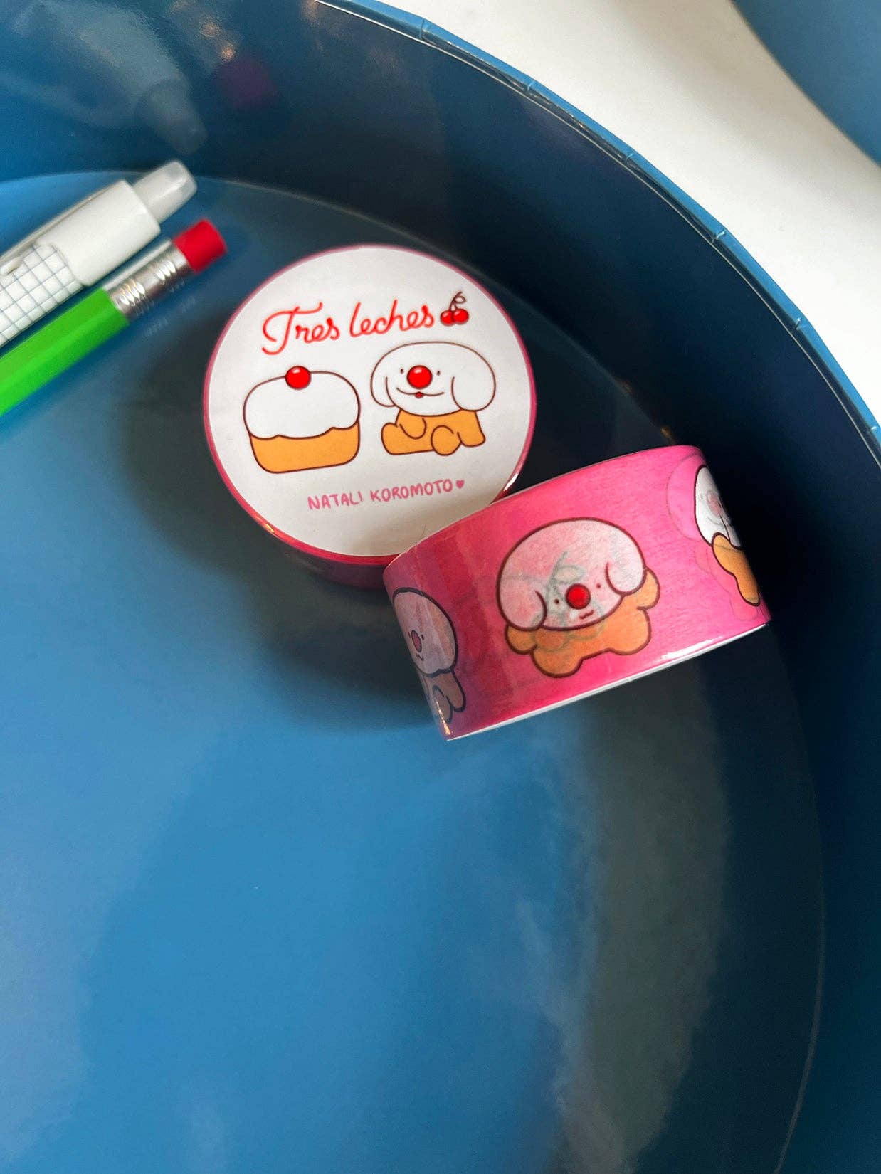 Natali Koromoto | Washi Tape: Ceramic Party