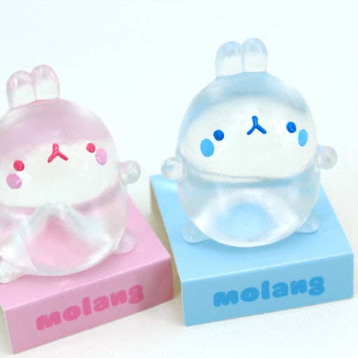 Clear Mochi Squishy Figure Fidget Toy