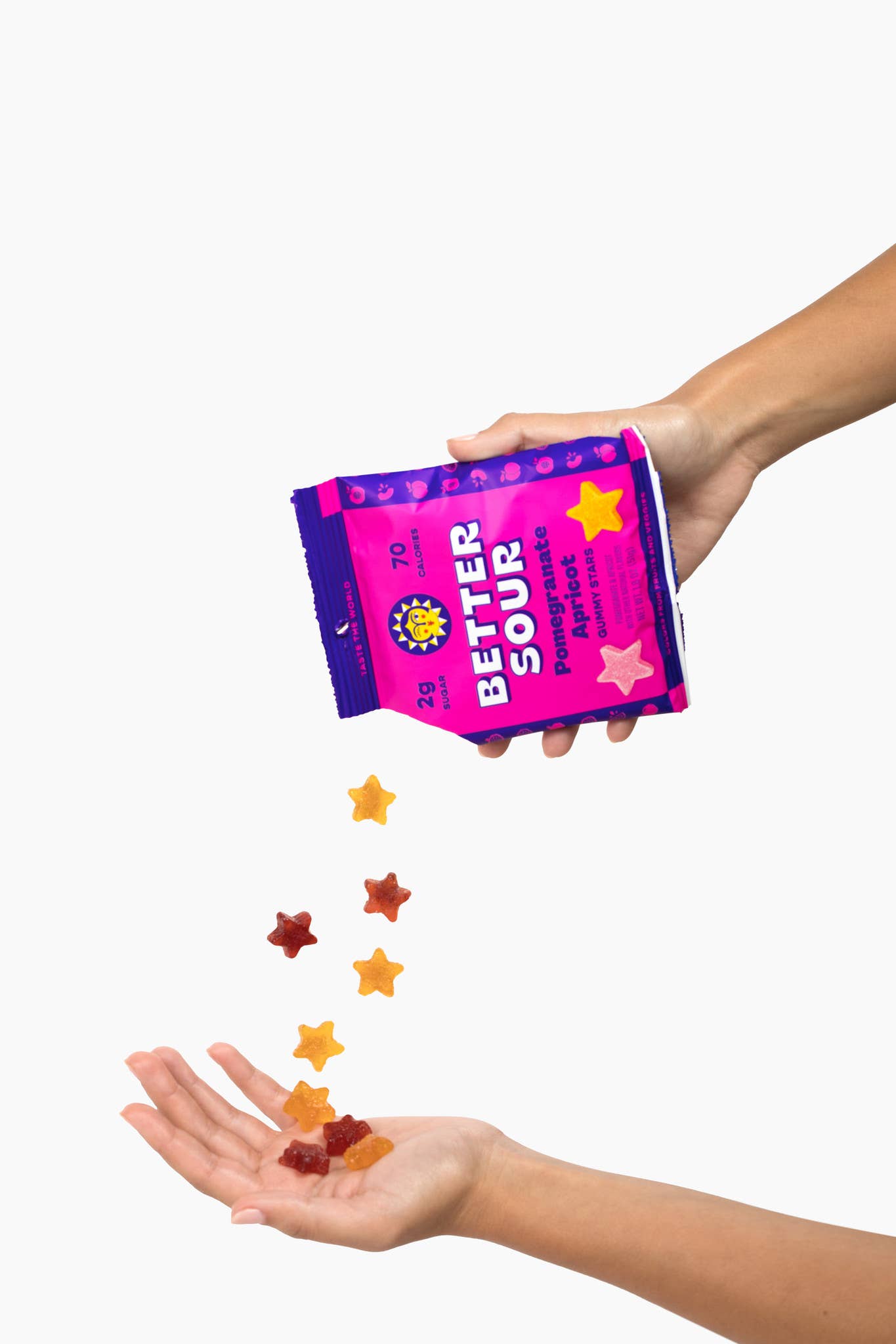 Better Sour | Better Sour | Pomegranate Apricot Gummy Stars