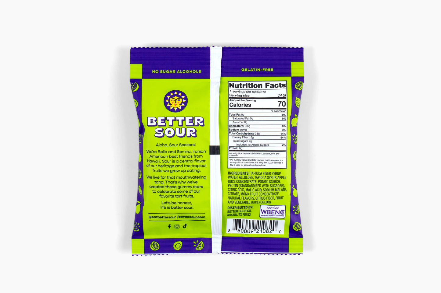 Better Sour | Better Sour | Guava Calamansi Lime Gummy Stars