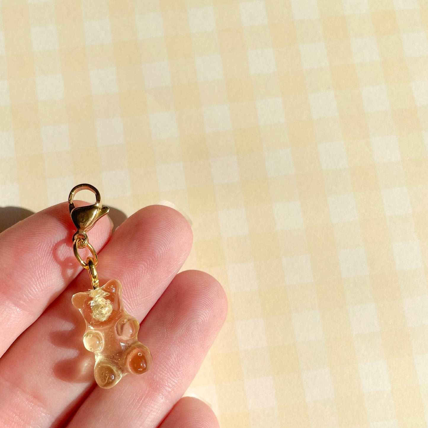 Bold Blossom Shop | Pineapple Gummy Bear Bag Charm