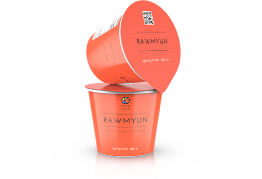 Rawmyun | Superfood Vegan Ramen Cup Noodles - Gangnam Spicy