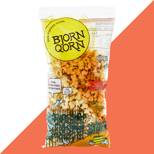 Bjorn Quorn | Spicy Solar Popped Corn