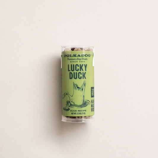 Polkadog | Mini Tube: Lucky Duck, Training Bits - 2oz - Dog Treats