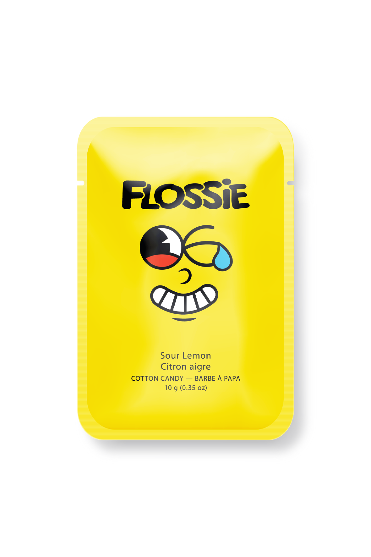 Flossie | Sour Lemon Cotton Candy