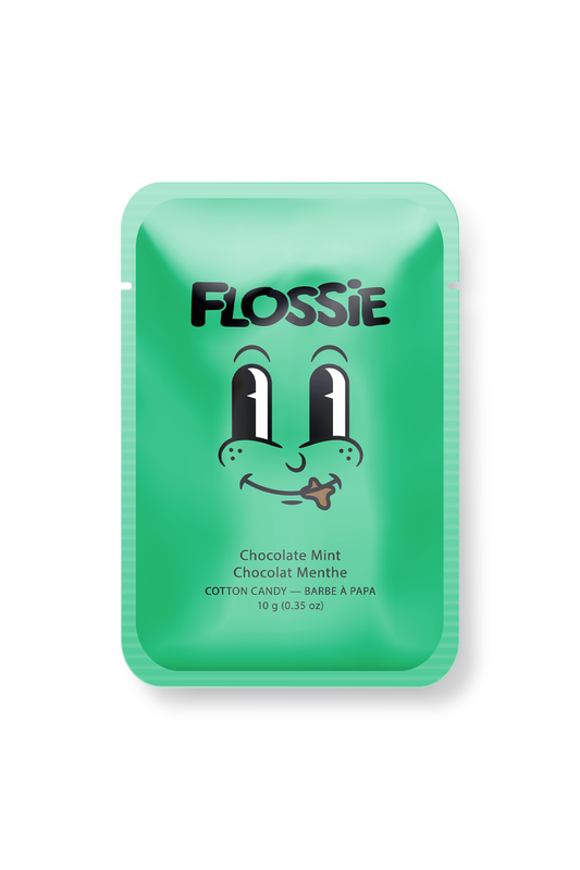 Flossie | Chocolate Mint Cotton Candy