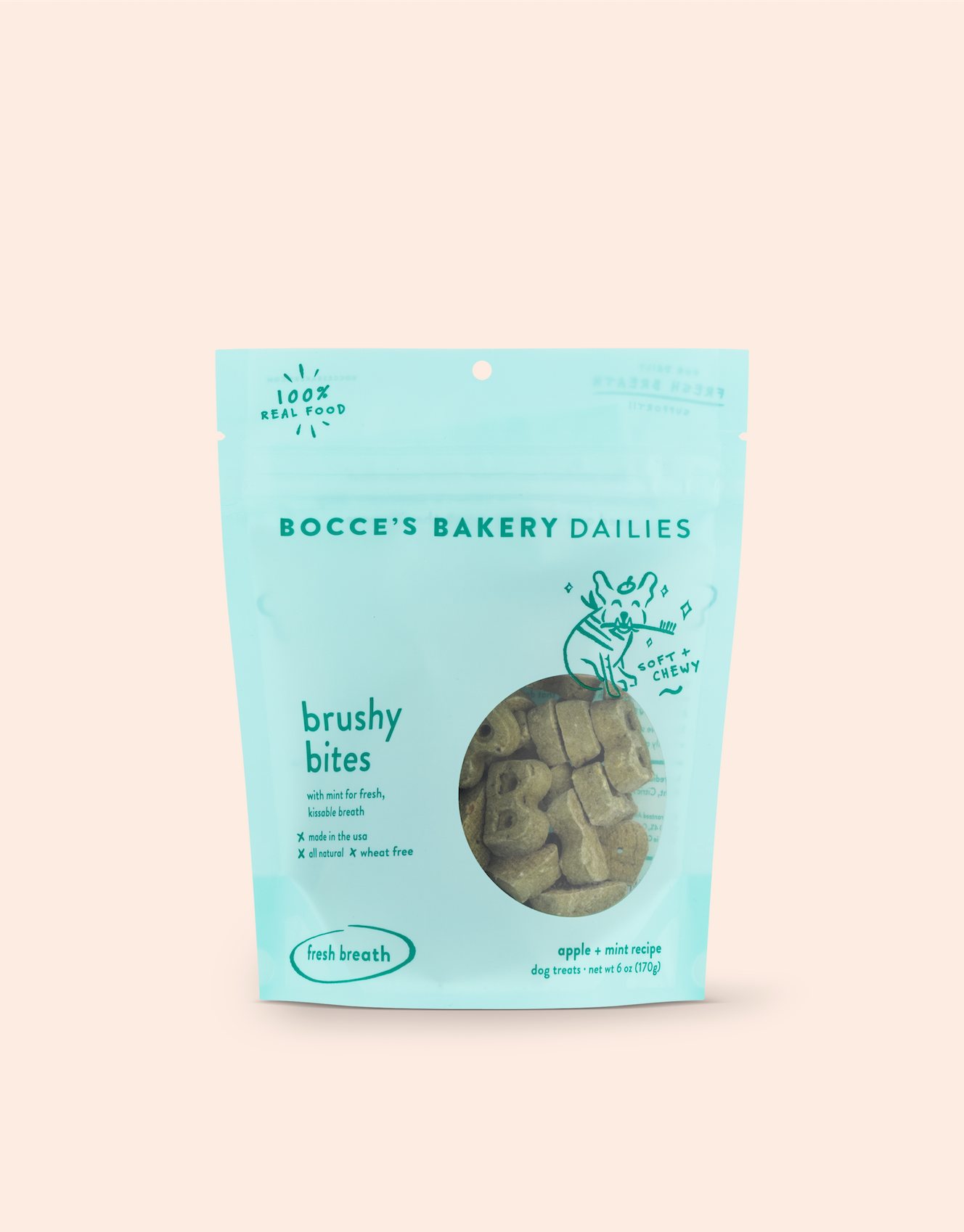 Bocce's Bakery | Brushy Bites Soft & Chewy Treats
