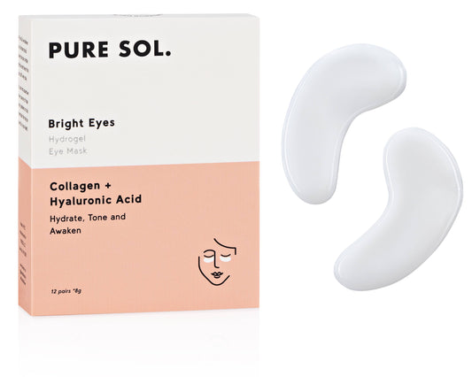 Pure Sol | Bright Eyes Hydrogel Eye Patch Collagen & Hyaluronic Acid