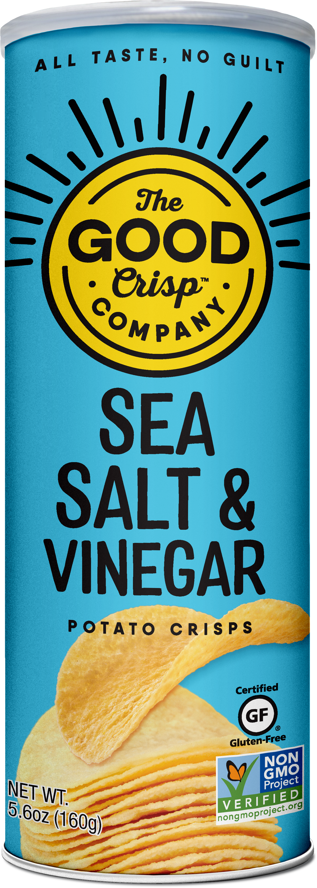 Good Crisp - Sea Salt & Vinegar Chips - 5.6oz