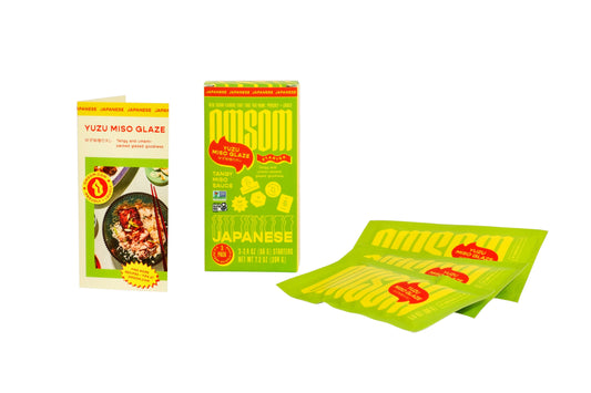 Omsom | Japanese Yuzu Miso Glaze Meal Starter 3 Pack