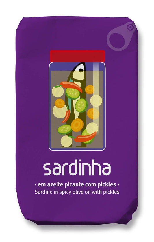 Sardinha | tinned sardine with pickled veggies