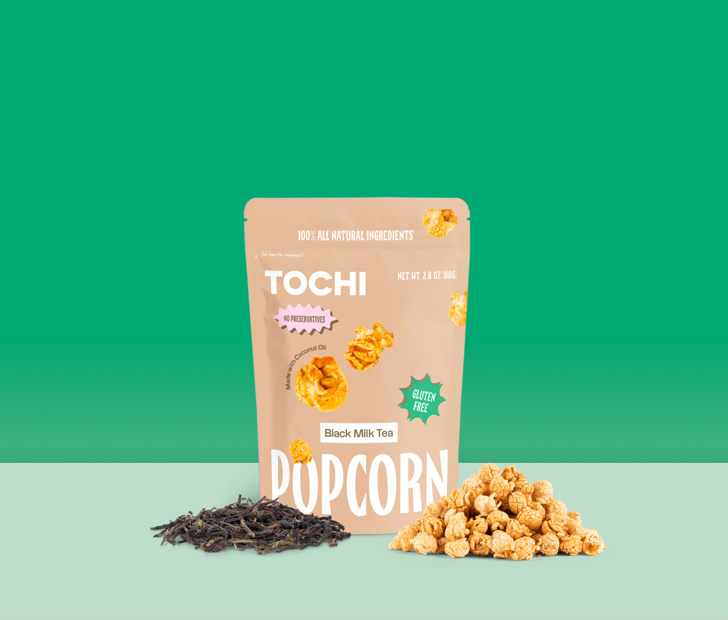 Tochi | Black Milk Tea Popcorn