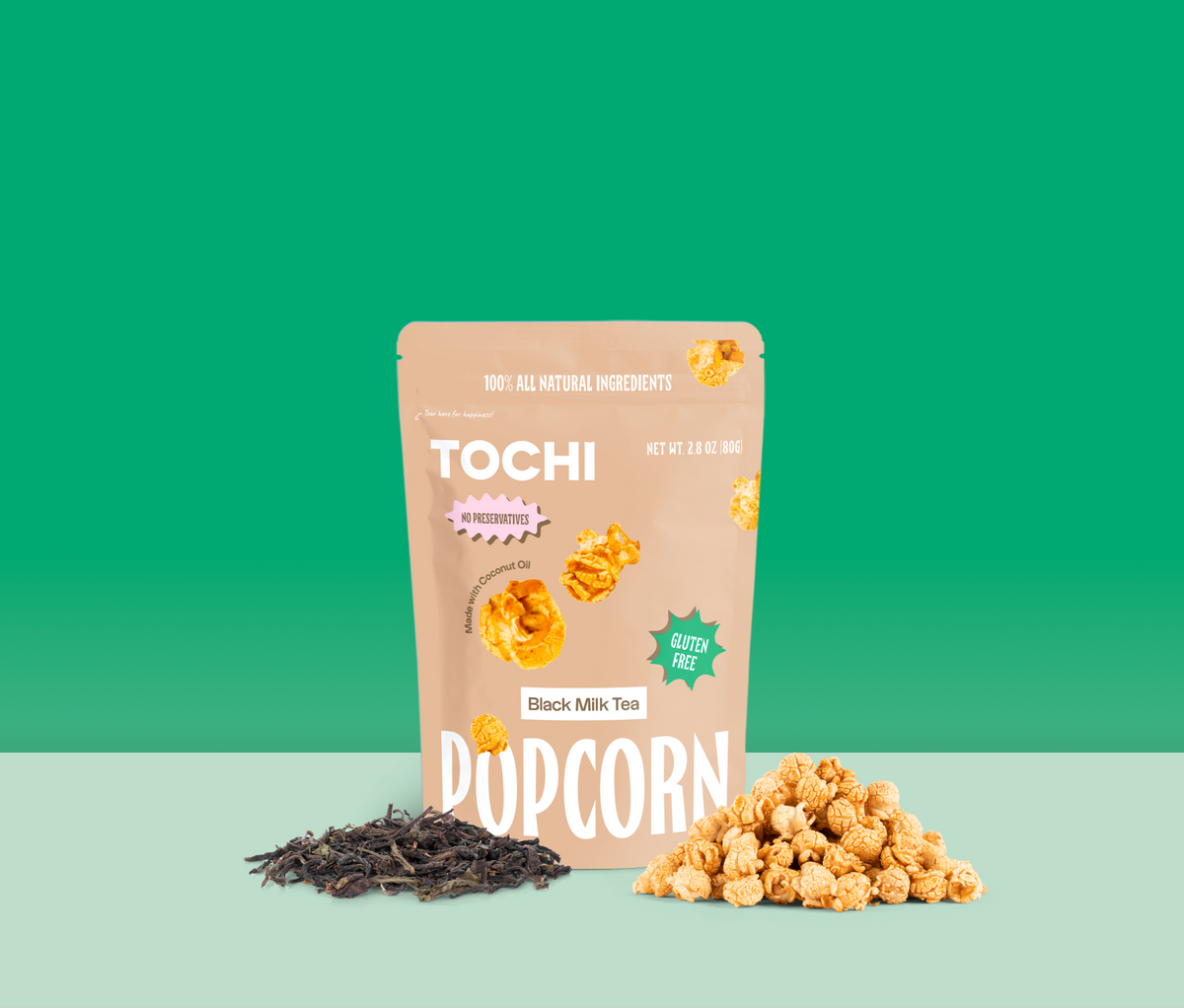 Tochi Popcorn Tochi | Black Milk Tea Popcorn – Goodies | Snack Shop