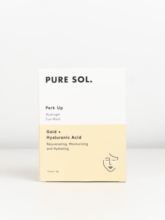 Pure Sol | Perk Up - Gold and Hyaluronic Acid Eye Mask