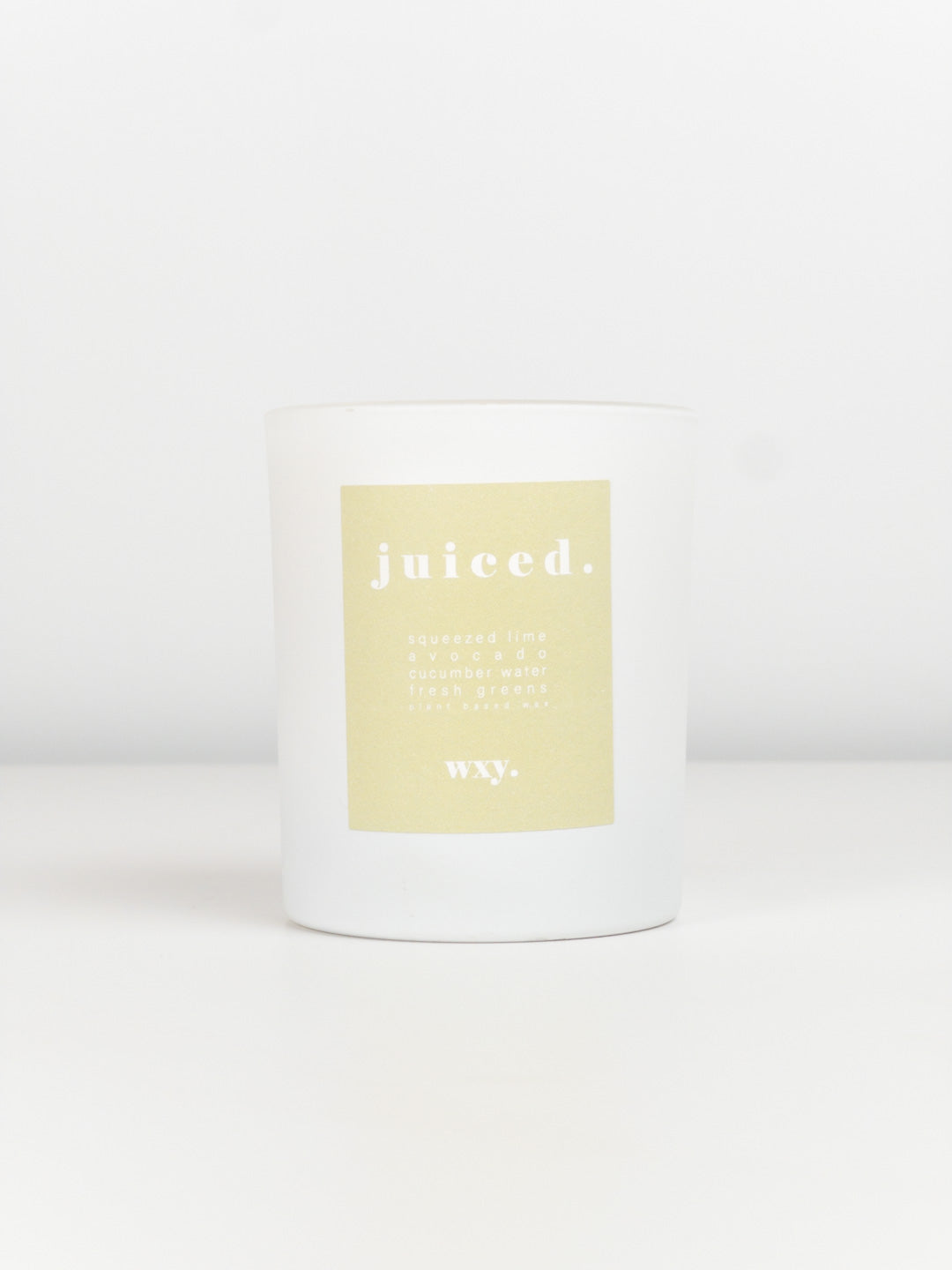 Juiced 7oz Candle - Lime Avocado + Cucumber Water