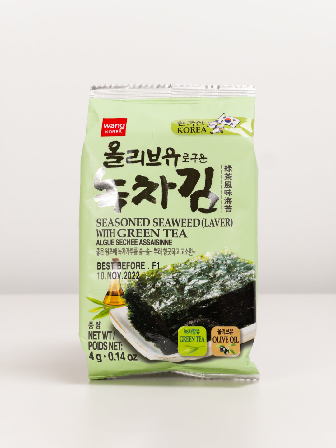 Wang Korea - Seasoned Seaweed w/ Green Tea